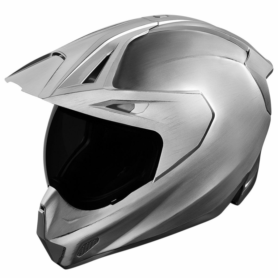 Helmets * | Icon Variant Pro Quicksilver Dual Sport Helmet