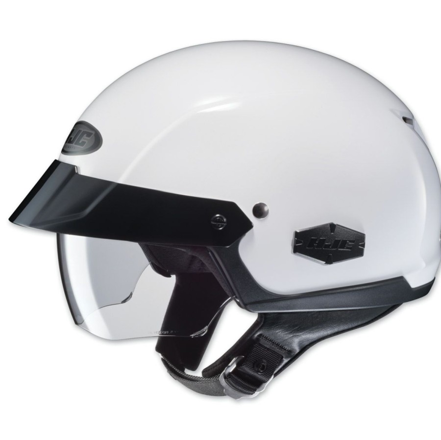 Helmets * | Hjc Is-Cruiser Solid White Half Helmet