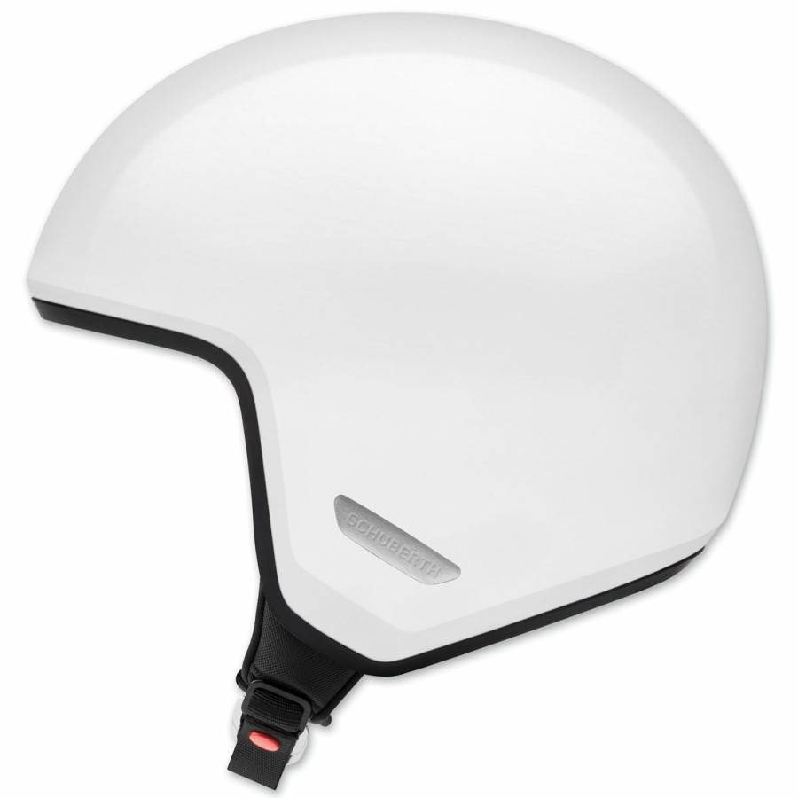 Helmets * | Schuberth O1 Gloss White Open Face Helmet