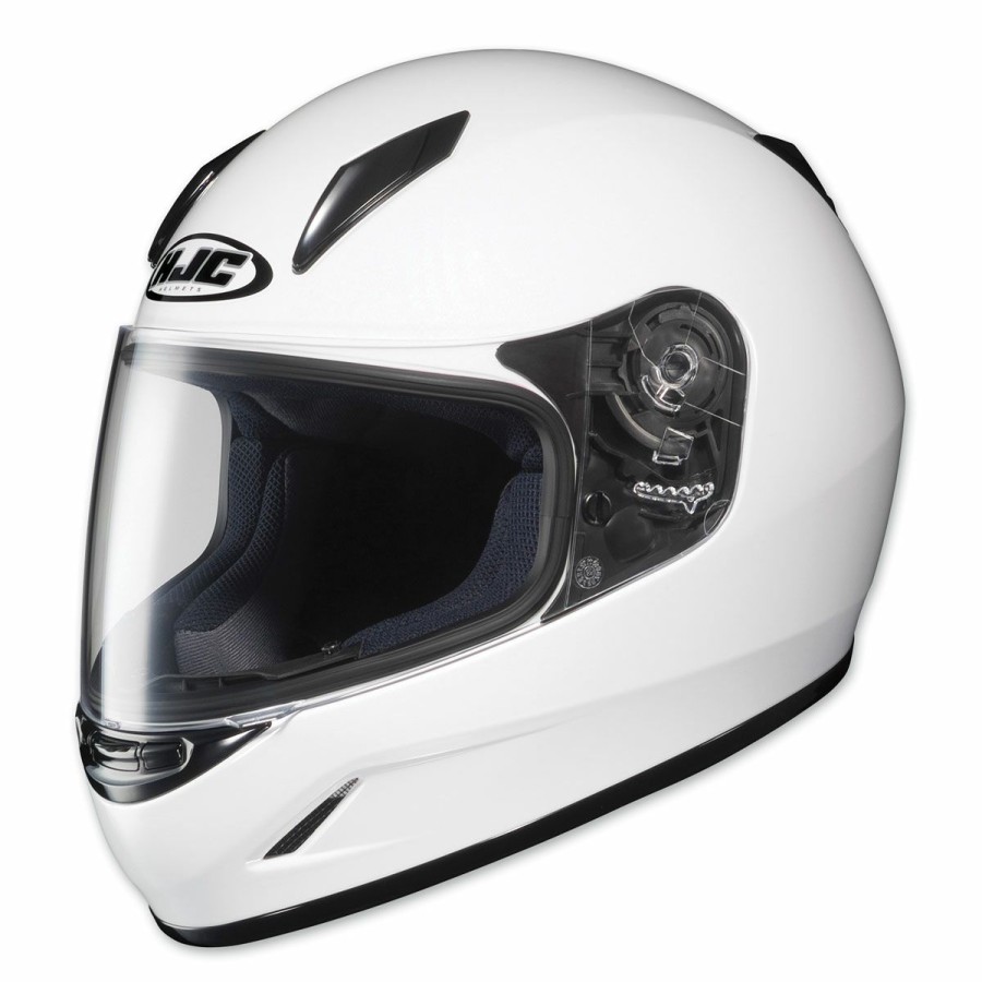 Helmets * | Hjc Cl-Y Youth White Full Face Helmet