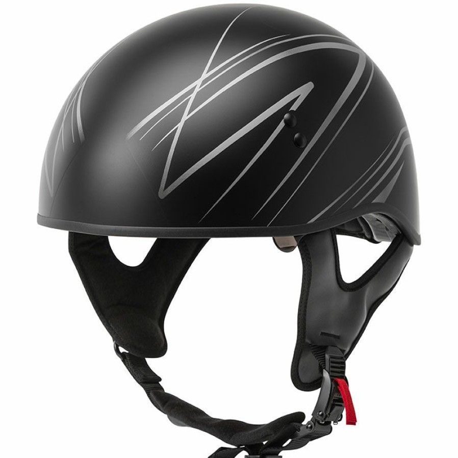 Helmets * | Gmax Hh-65 Torque Half Helmet