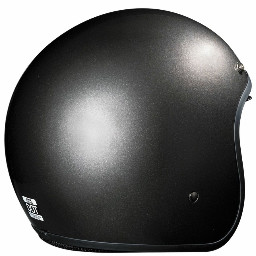 Helmets * | Z1R Saturn Titanium Open Face Helmet