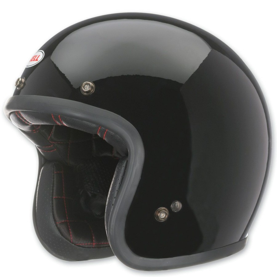 Helmets * | Bell Custom 500 Black Open Face Helmet