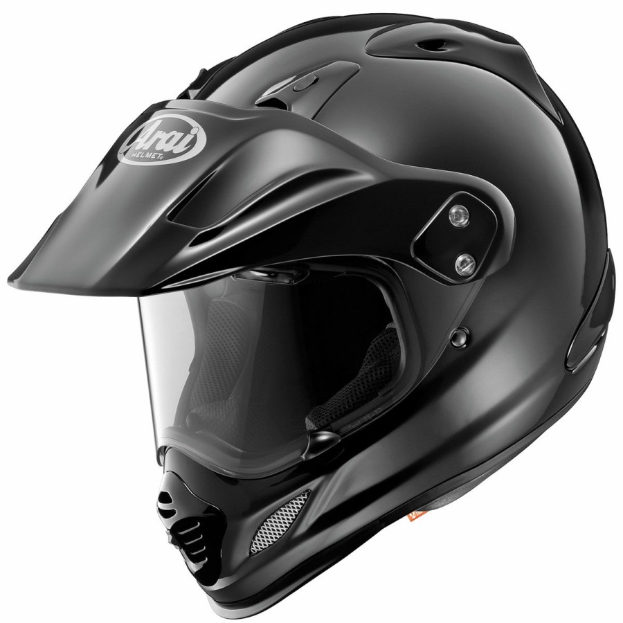 Helmets * | Arai Helmet Arai Xd4 Gloss Black Dual Sport Helmet