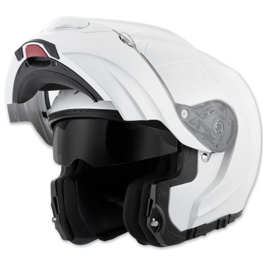 Helmets * | Scorpion Exo Exo-Gt3000 Pearl White Modular Helmet