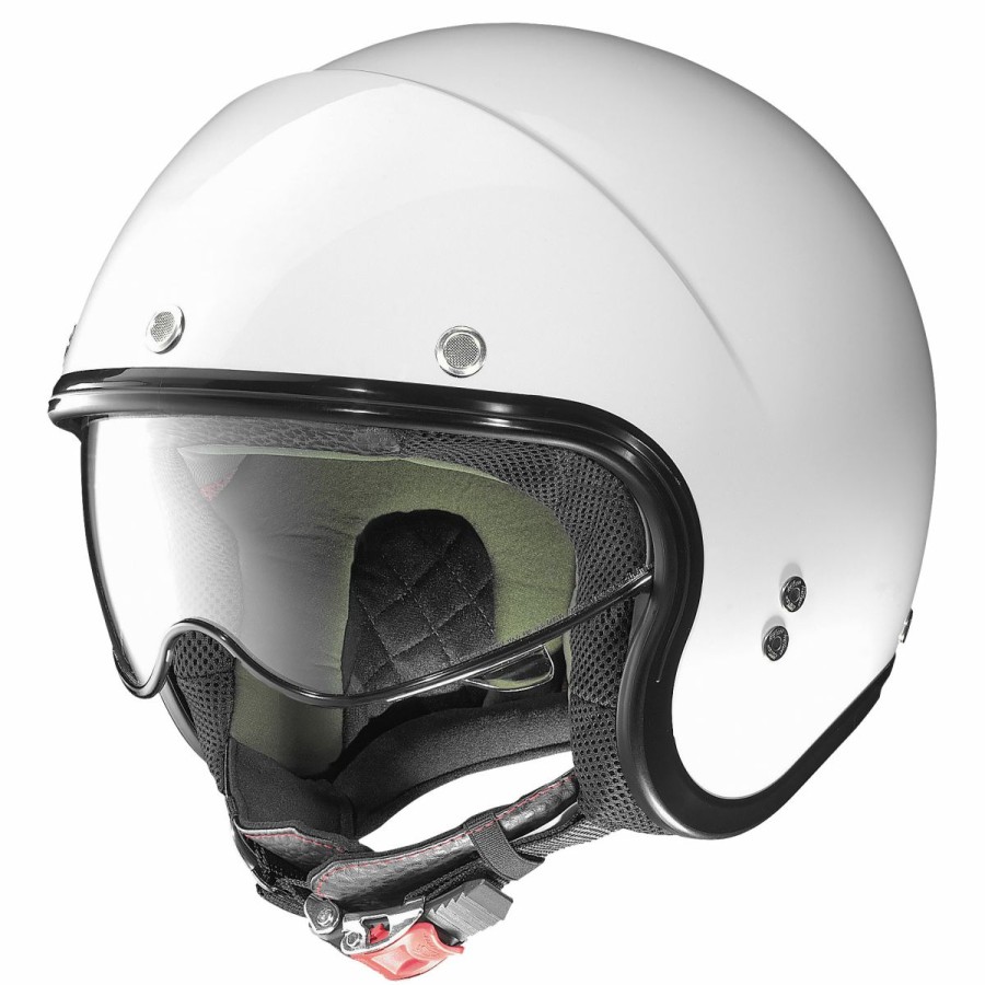 Helmets * | Nolan N21 Durango White Open Face Helmet