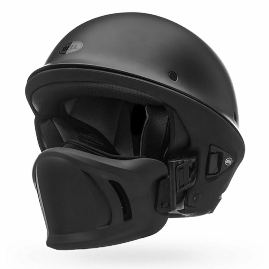 Helmets * | Bell Rogue Matte Black Half Helmet