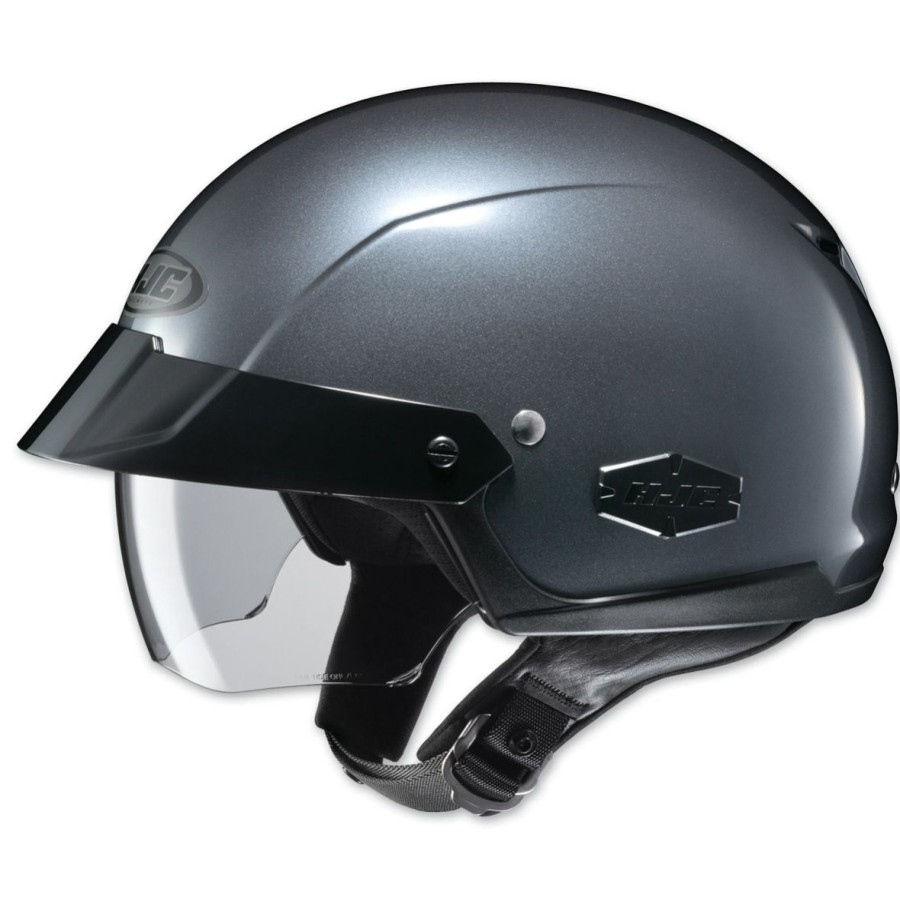 Helmets * | Hjc Is-Cruiser Metallic Anthracite Half Helmet