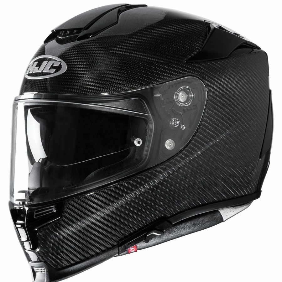 Helmets * | Hjc Rpha 70 Carbon Black Full Face Helmet