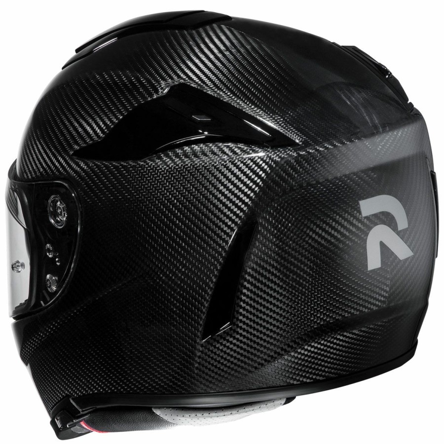 Helmets * | Hjc Rpha 70 Carbon Black Full Face Helmet