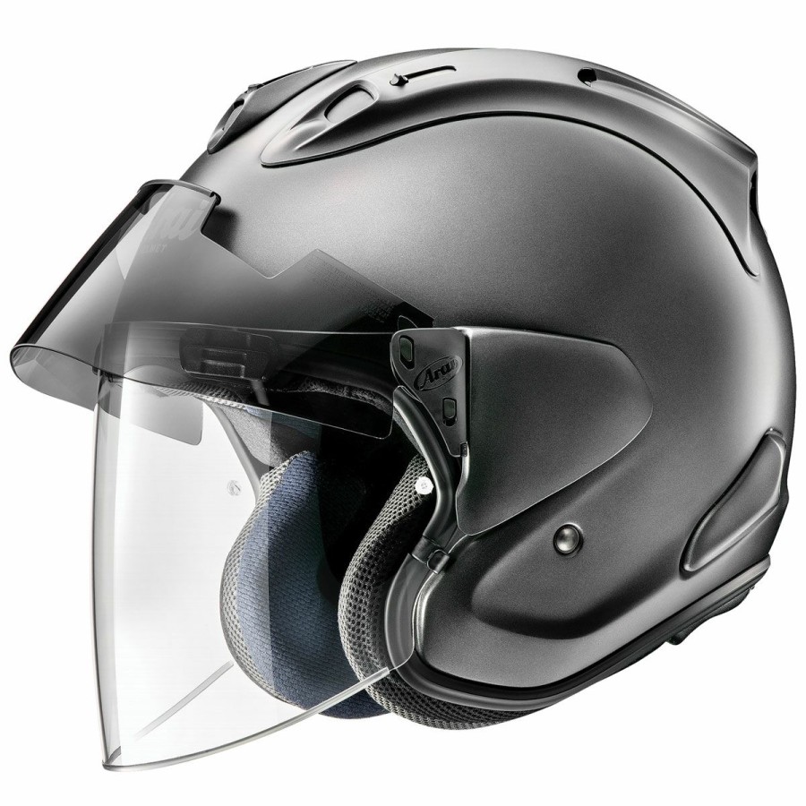 Helmets * | Arai Helmet Arai Ram-X Gun Metallic Frost Open Face Helmet