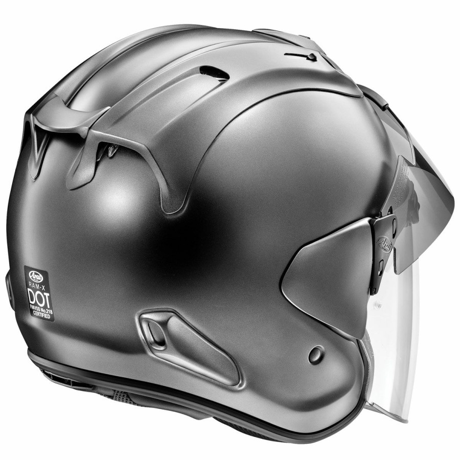 Helmets * | Arai Helmet Arai Ram-X Gun Metallic Frost Open Face Helmet