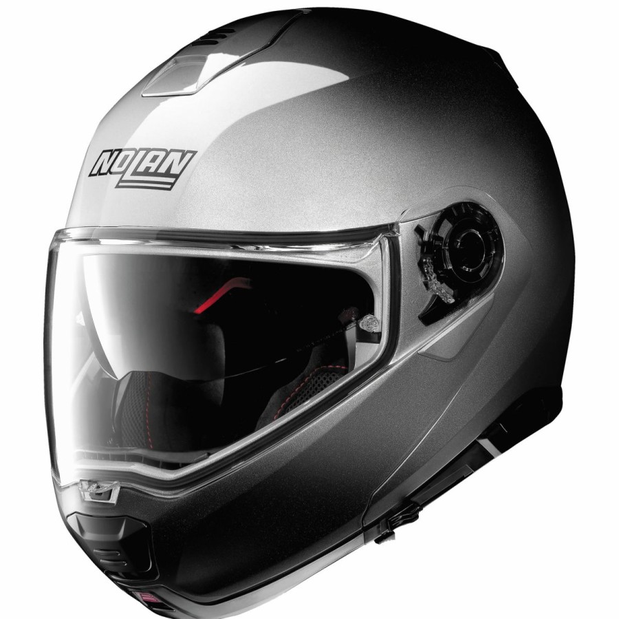 Helmets * | Nolan N100-5 Fade Silver Modular Helmet