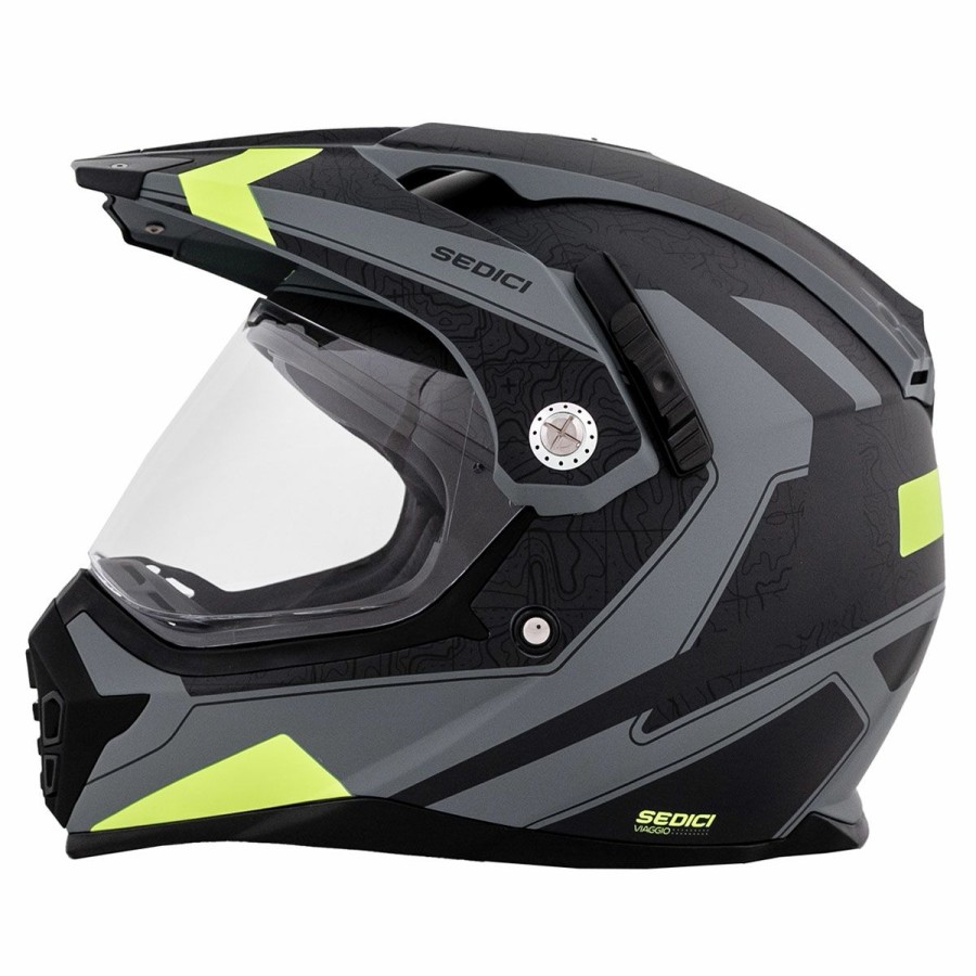 Helmets * | Sedici Viaggio Mappa Dual Sport Helmet