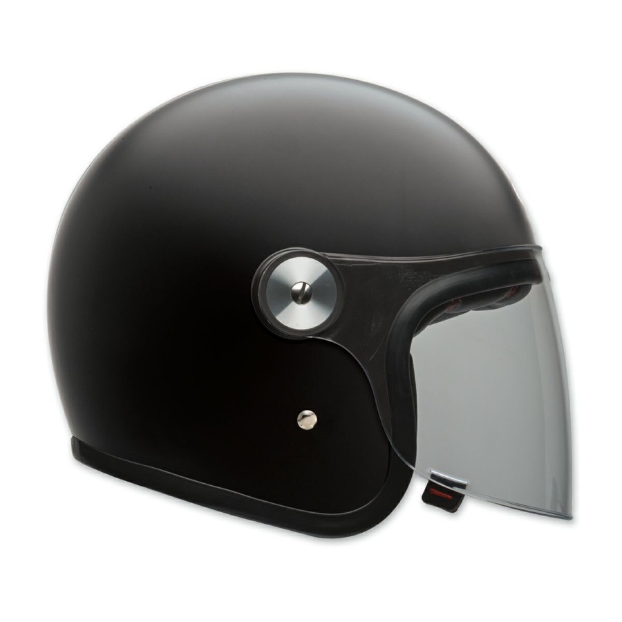 Helmets * | Bell Le Riot Matte Black Open Face Helmet