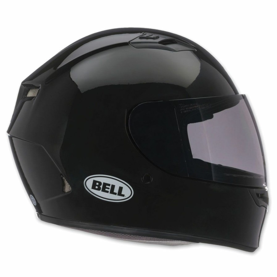 Helmets * | Bell Qualifier Gloss Black Full Face Helmet