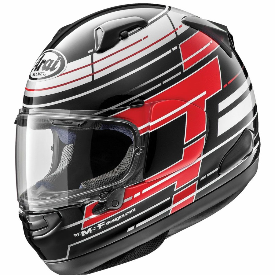 Helmets * | Arai Helmet Arai Signet-X Striker Black Frost Full Face Helmet