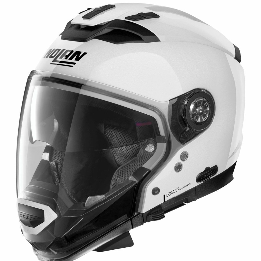 Helmets * | Nolan N70-2 Gt Metal White Modular Helmet