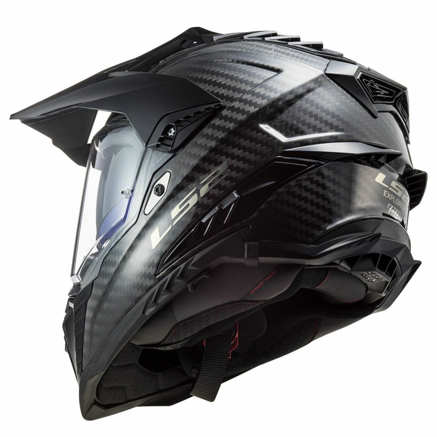 Helmets * | Ls2 Explorer Carbon Dual Sport Helmets