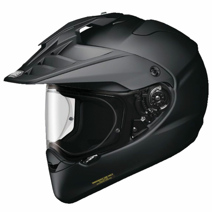 Helmets * | Shoei Hornet X2 Matte Black Dual Sport Helmet