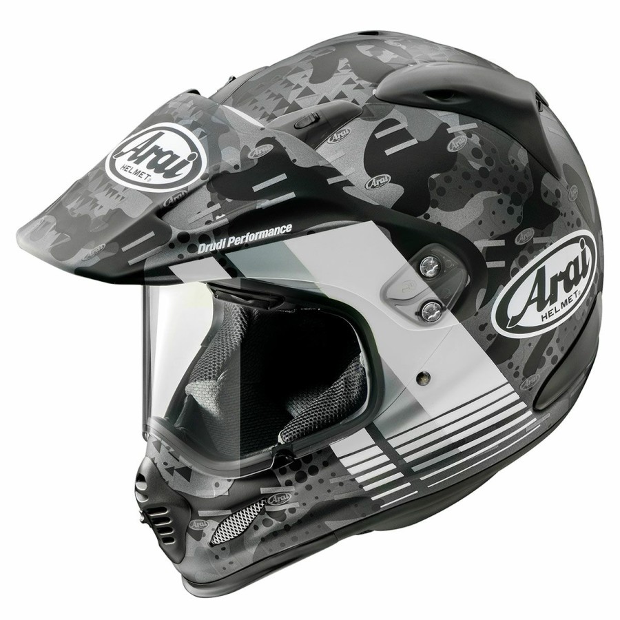 Helmets * | Arai Helmet Arai Xd-4 Cover White Frost Dual Sport Helmet