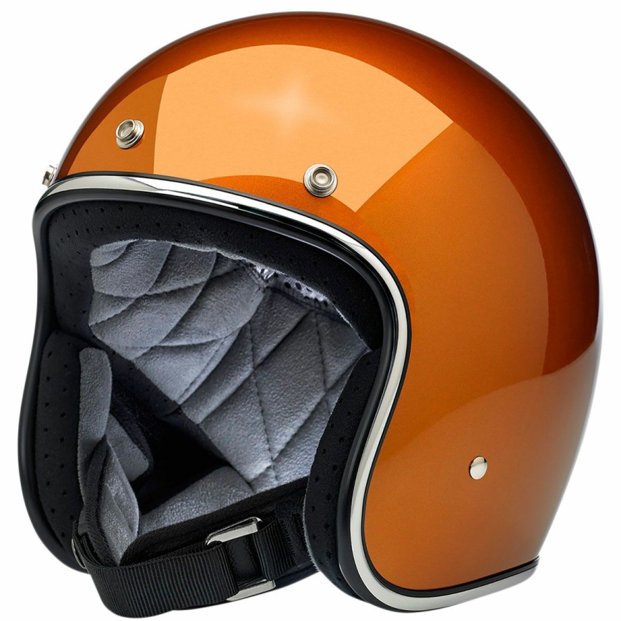 Helmets * | Biltwell Inc. Bonanza Copper Open Face Helmet