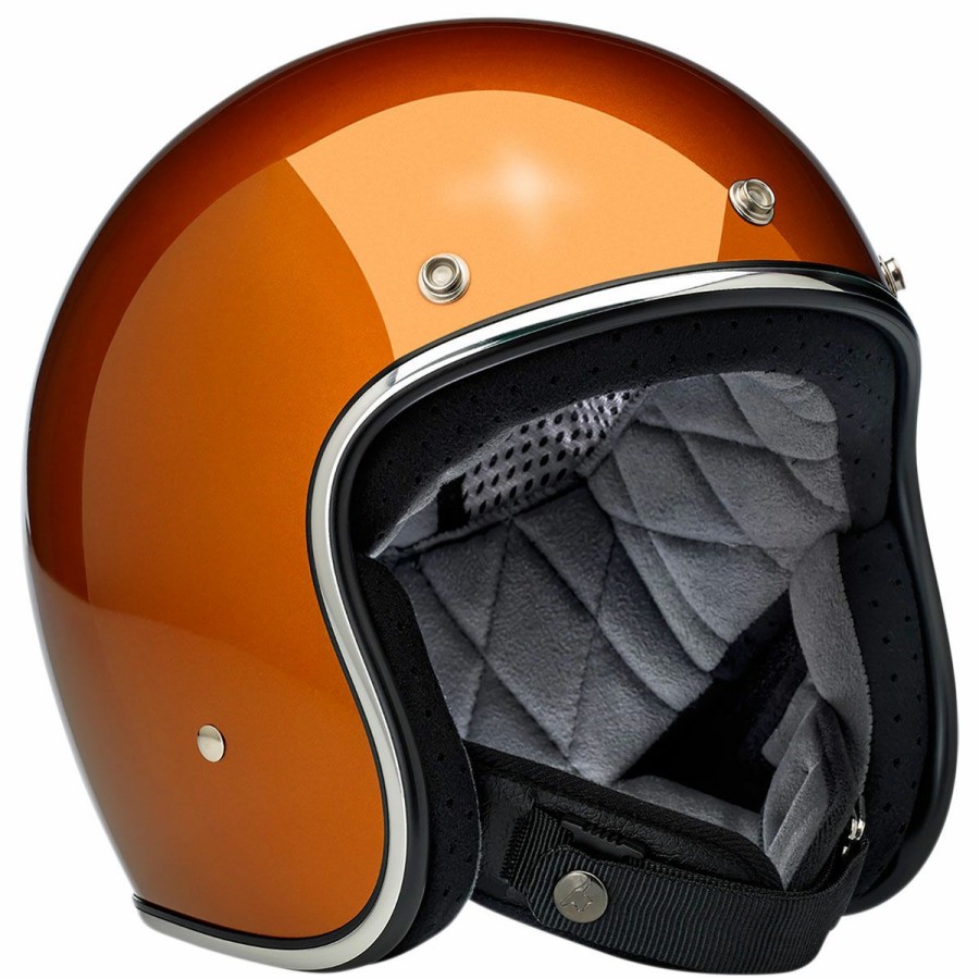 Helmets * | Biltwell Inc. Bonanza Copper Open Face Helmet