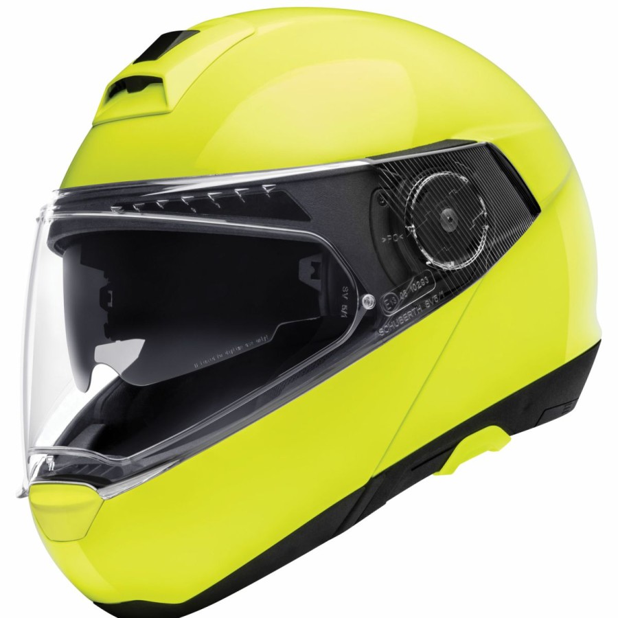 Helmets * | Schuberth C4 Pro Hi-Viz Modular Helmet