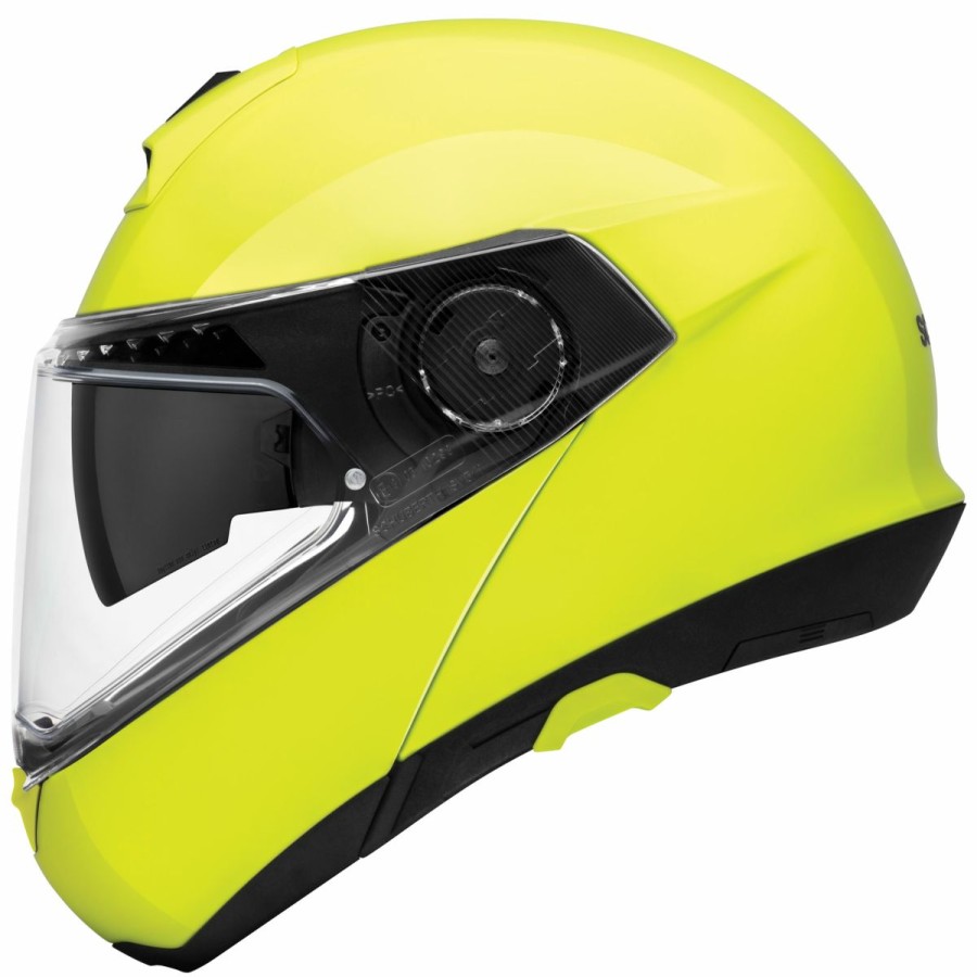 Helmets * | Schuberth C4 Pro Hi-Viz Modular Helmet