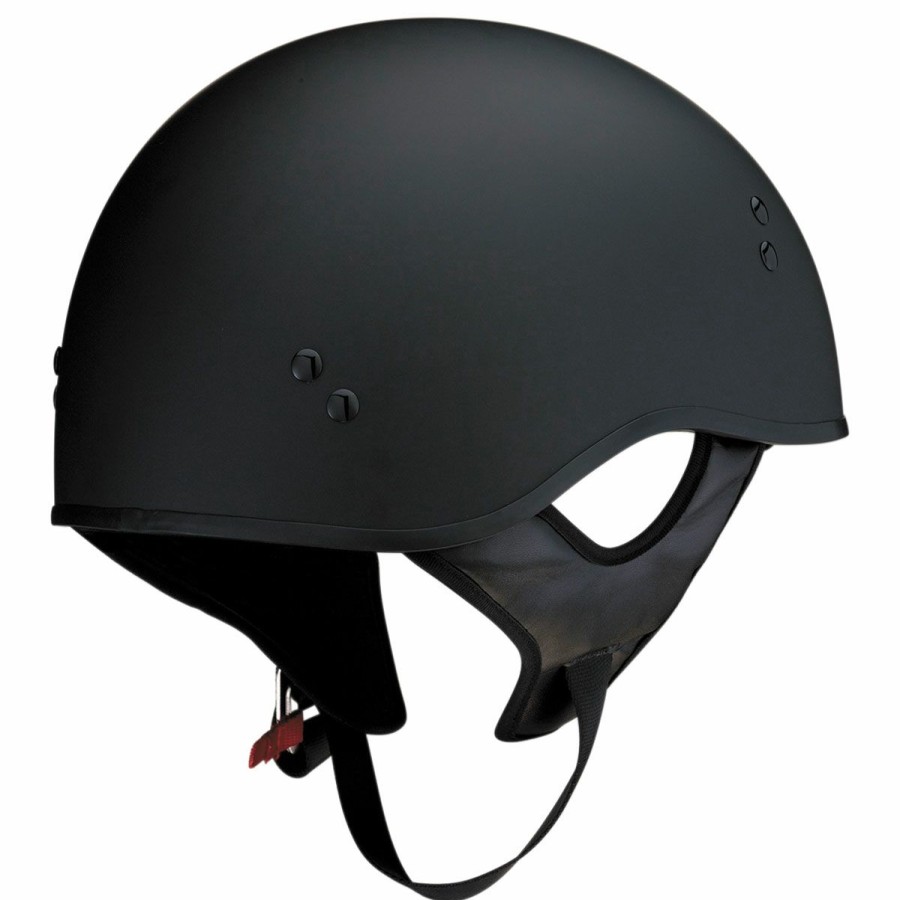 Helmets * | Z1R Vagrant Matte Black Half Helmet