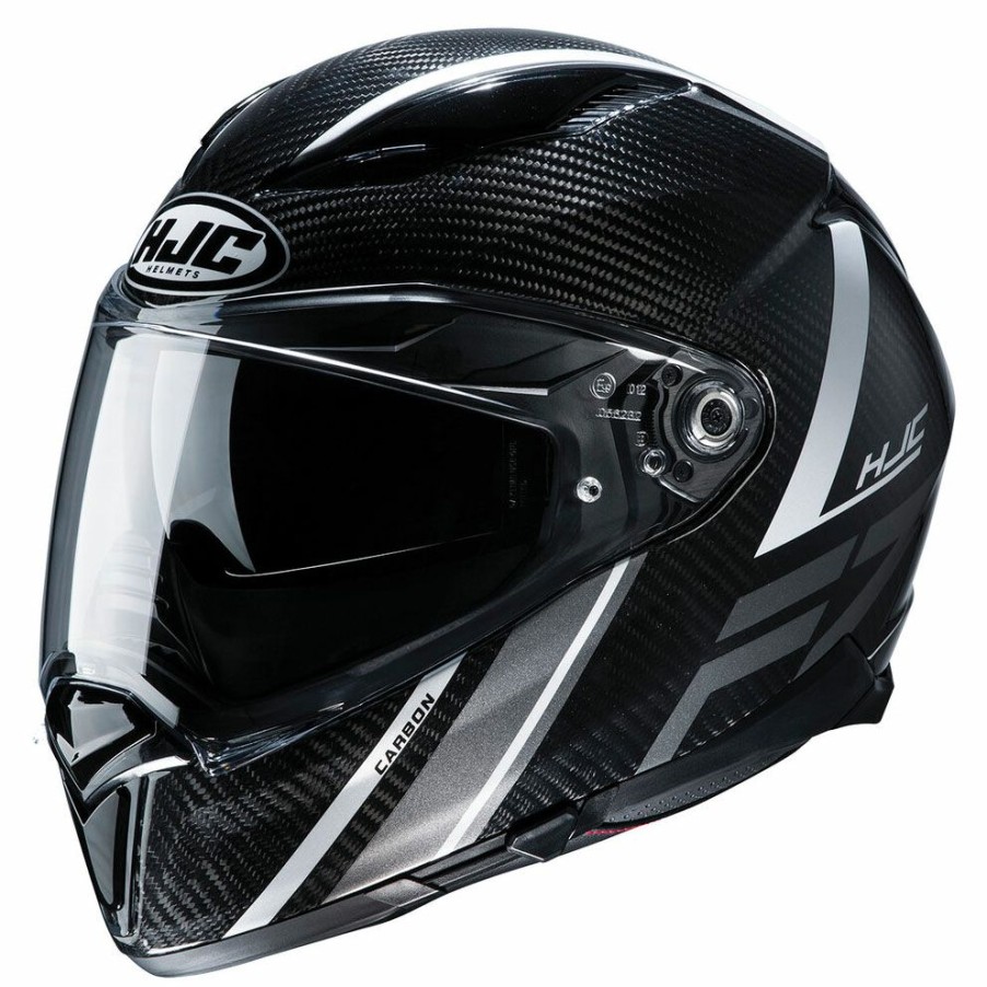 Helmets * | Hjc F70 Carbon Eston Full Face Helmet