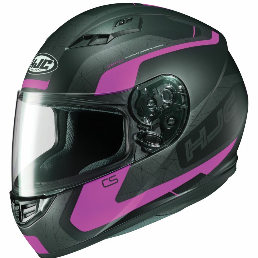 Helmets * | Hjc Cs-R3 Dosta Black/Fushia Full Face Helmet