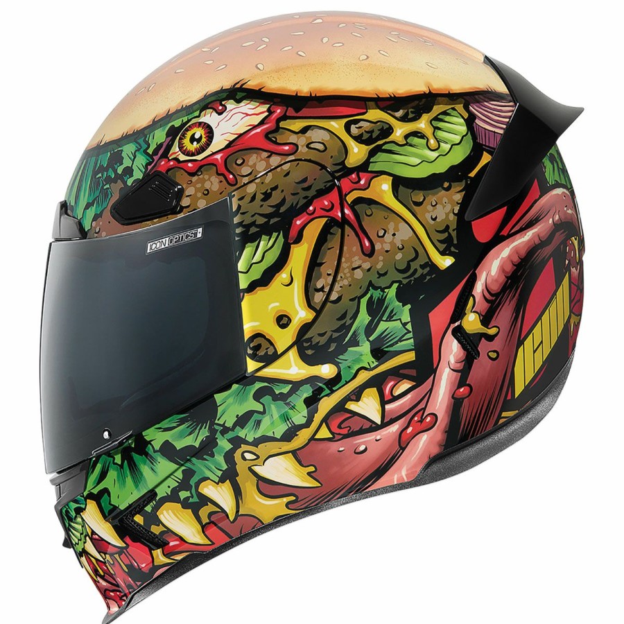 Helmets * | Icon Airframe Pro Fast Food Full Face Helmet