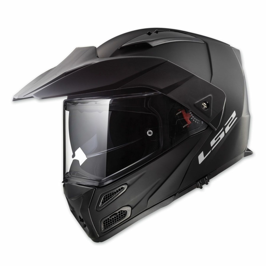 Helmets * | Ls2 Metro V3 Matte Black Modular Helmet