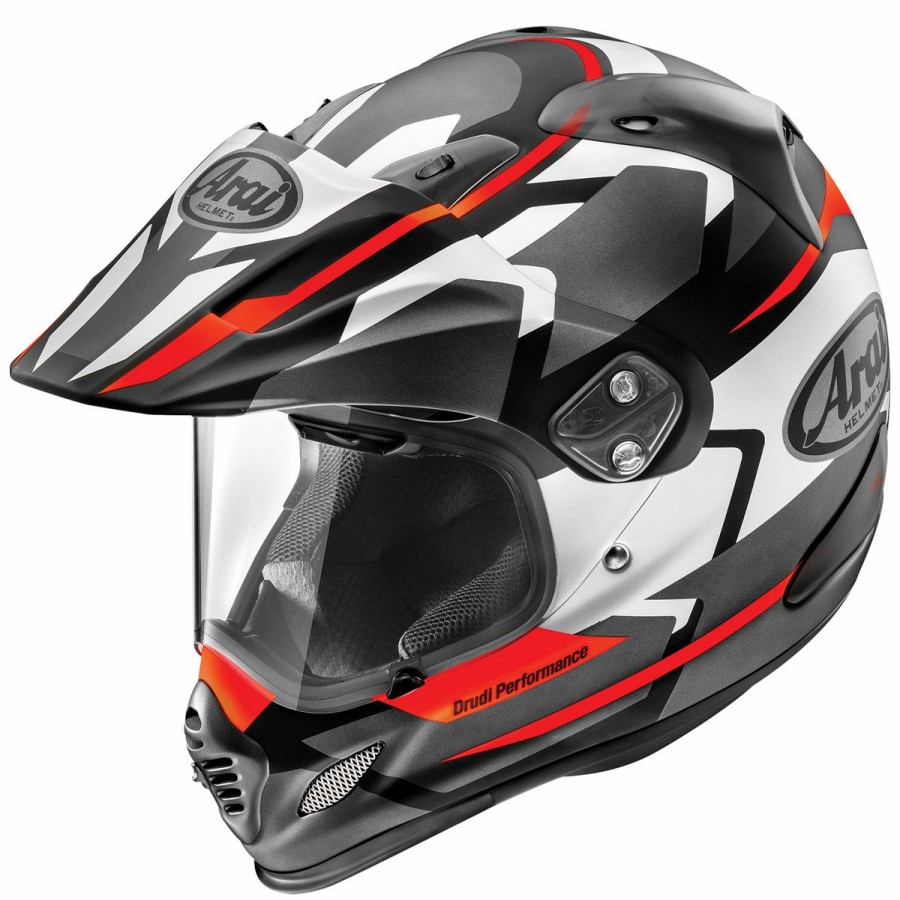 Helmets * | Arai Helmet Arai Xd4 Depart Black/Silver Frost Dual Sport Helmet