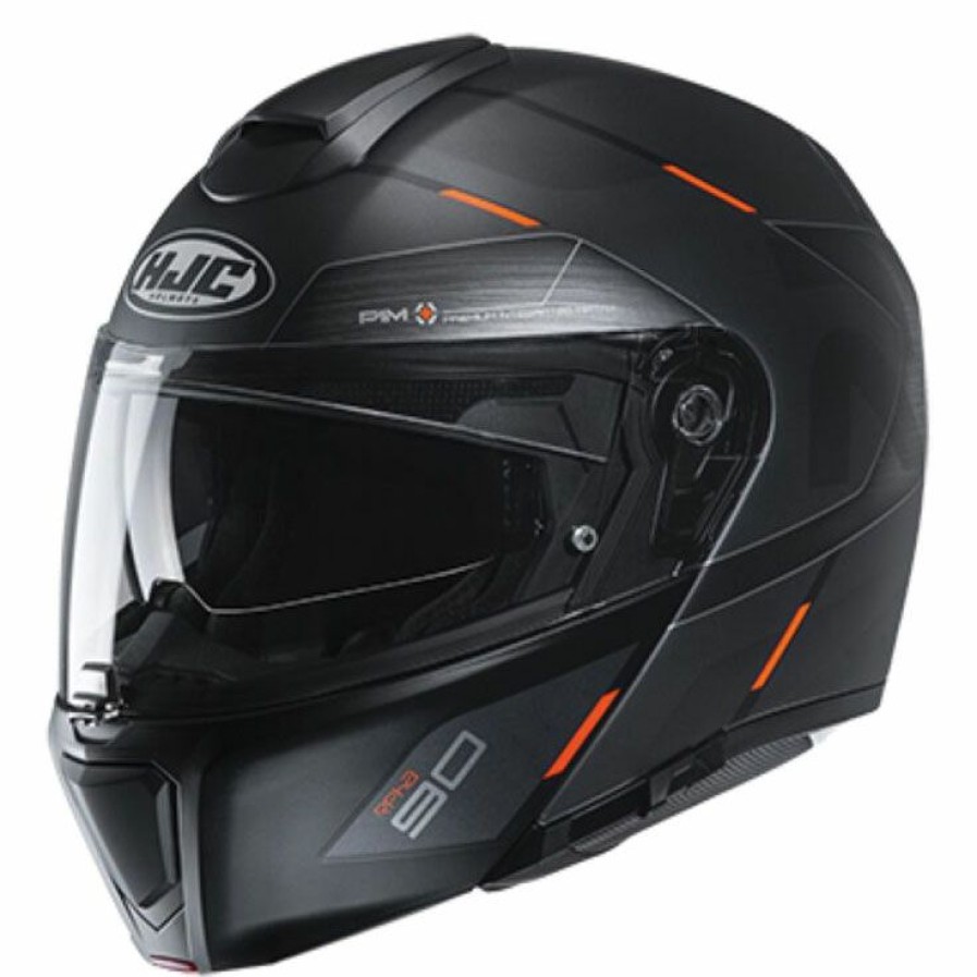 Helmets * | Hjc Rpha-90S Bekavo Semi-Flat Black Modular Helmet