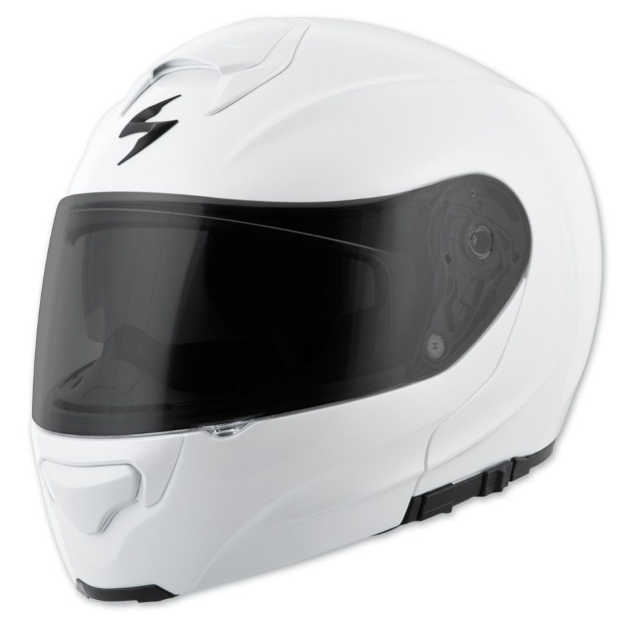 Helmets * | Scorpion Exo Exo-Gt3000 Pearl White Modular Helmet