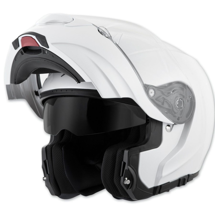 Helmets * | Scorpion Exo Exo-Gt3000 Pearl White Modular Helmet