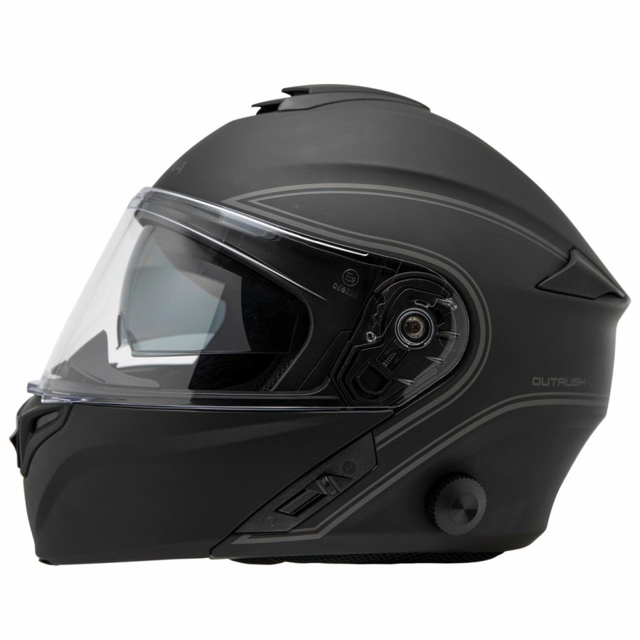 Helmets * | Sena Technologies Outrush Bluetooth Modular Helmet