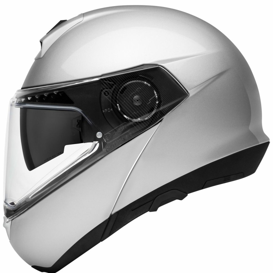 Helmets * | Schuberth C4 Pro Gloss Silver Modular Helmet