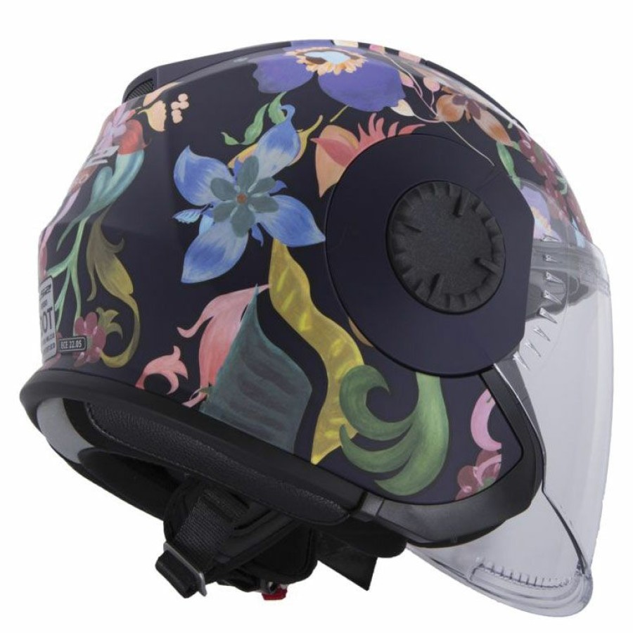 Helmets * | Ls2 Verso Flora Brazil Open Face Helmet