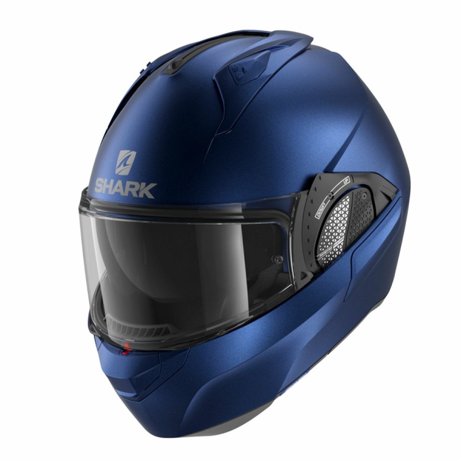 Helmets * | Shark Matte Blue Evo Gt Modular Helmets