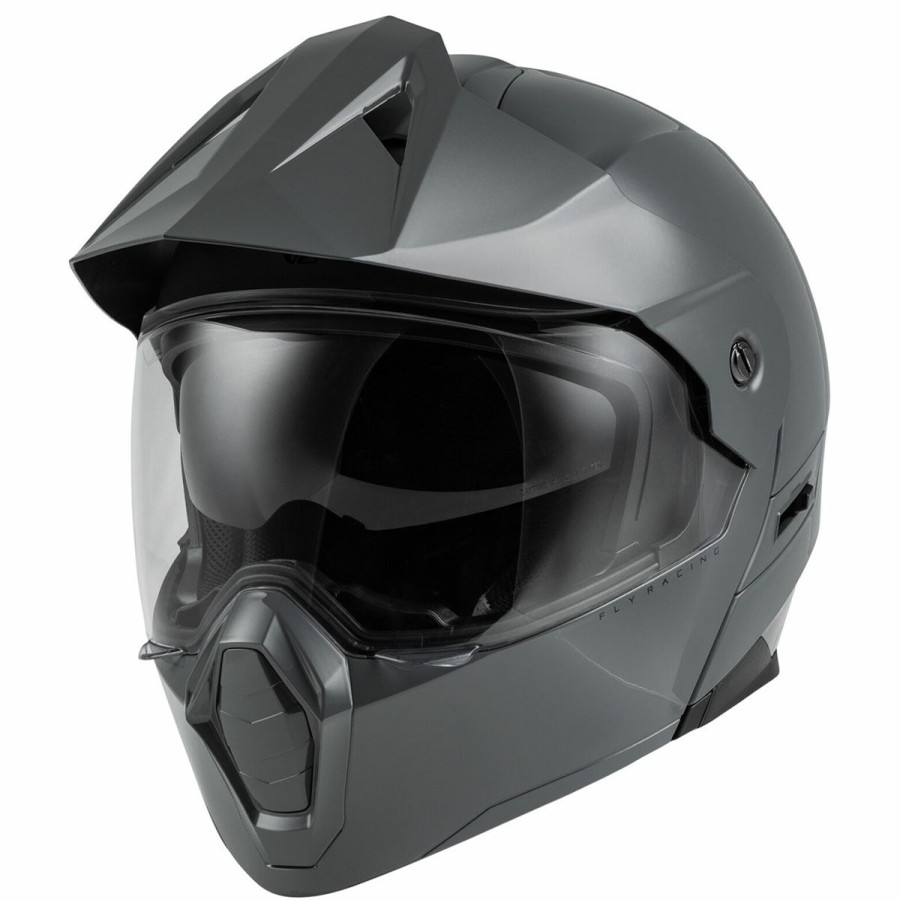 Helmets * | Fly Racing Gray Odyssey Adventure Modular Helmet