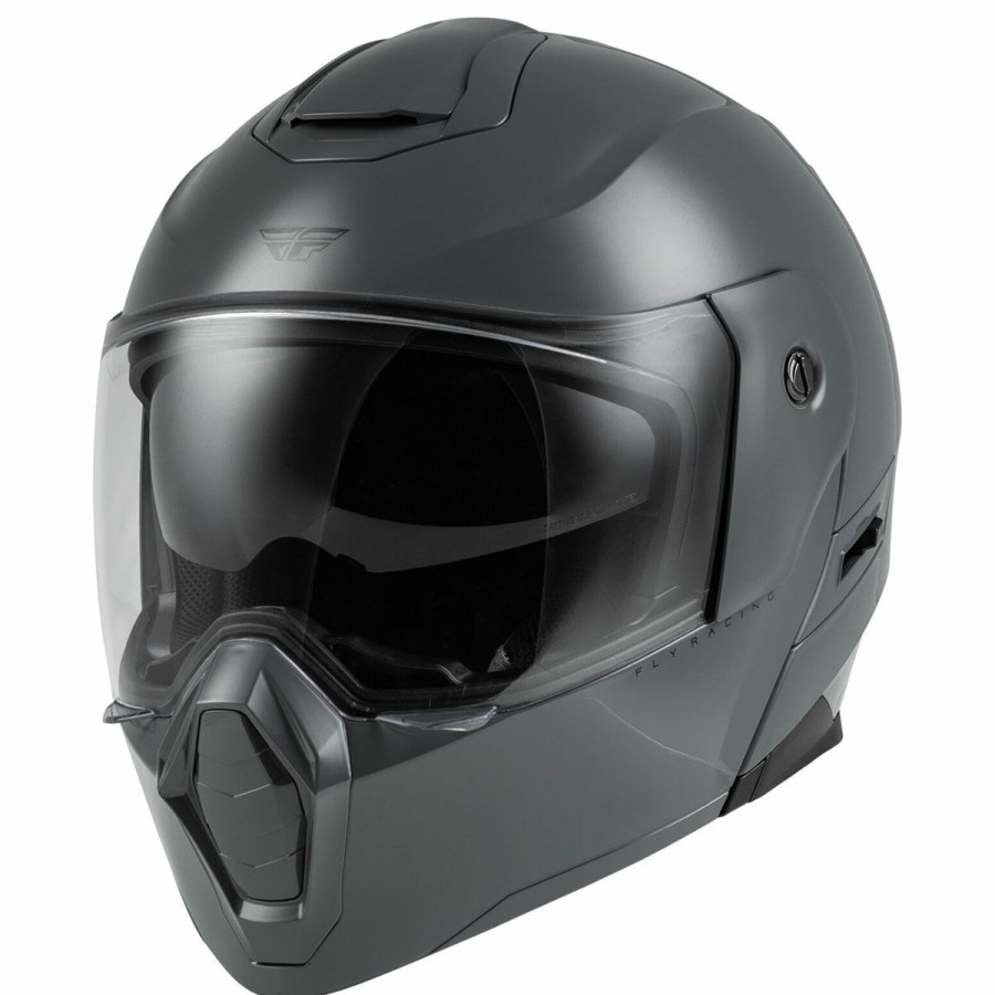 Helmets * | Fly Racing Gray Odyssey Adventure Modular Helmet