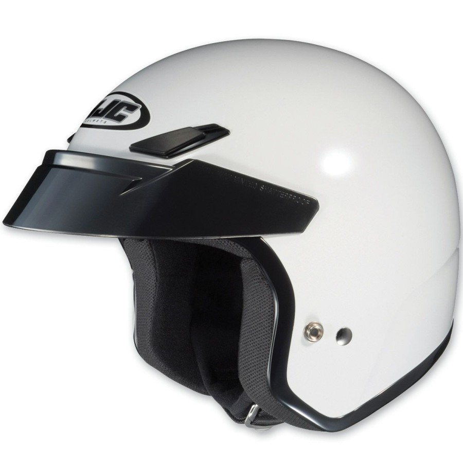 Helmets * | Hjc Cs-5N White Open Face Helmet