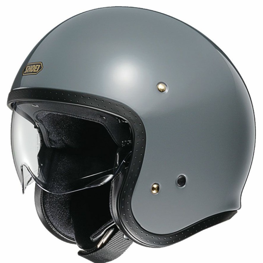 Helmets * | Shoei J-O Rat Gray Open Face Helmet