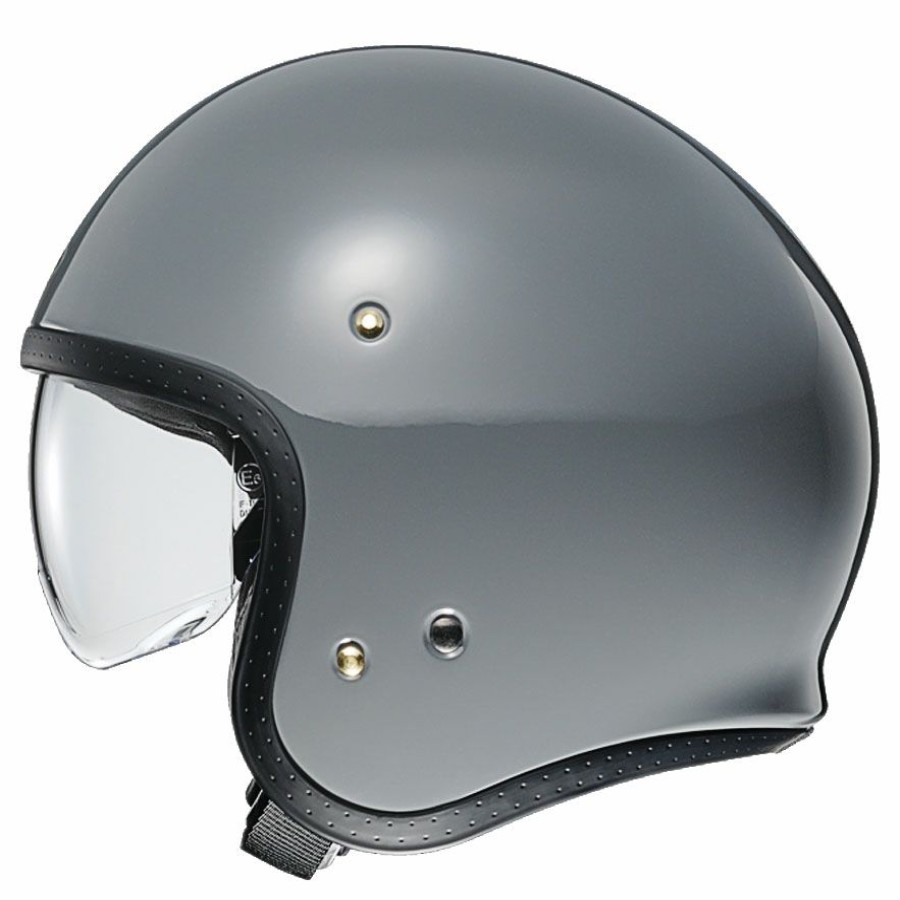 Helmets * | Shoei J-O Rat Gray Open Face Helmet