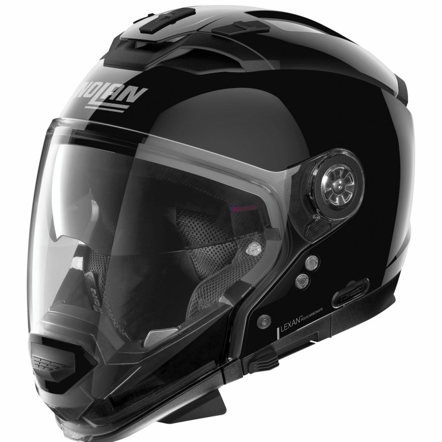 Helmets * | Nolan N70-2 Gt Gloss Black Modular Helmet