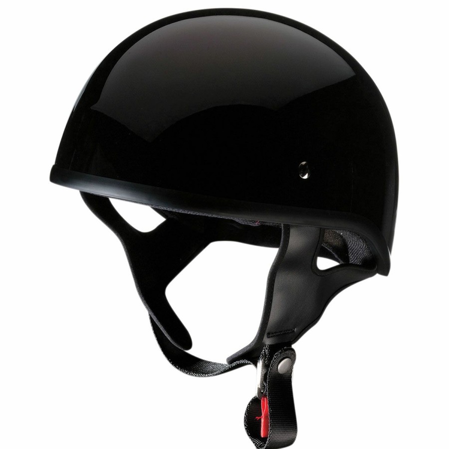 Helmets * | Z1R Cc Beanie Black Half Helmet