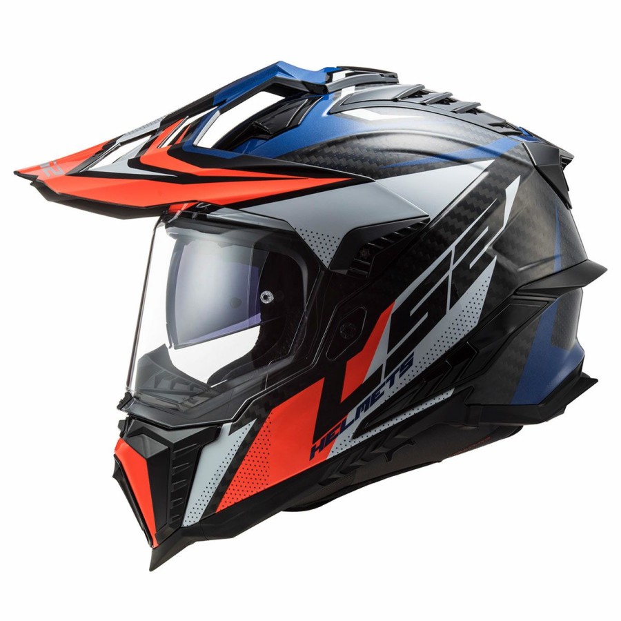 Helmets * | Ls2 Explorer Carbon Focus Dual Sport Helmet